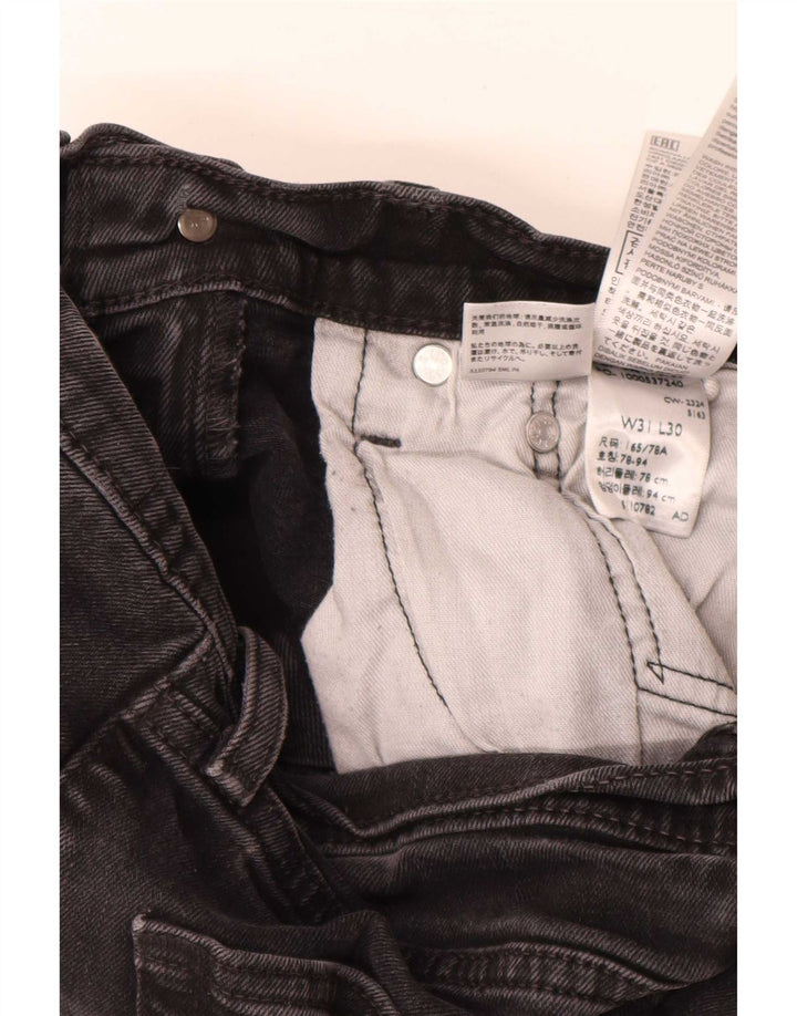 Blugi drepti pentru bărbați Levi's 514 W31 L30 bumbac negru