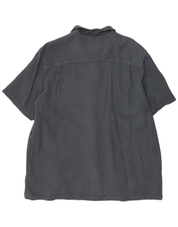 Cămașă cu mânecă scurtă L.L.Bean, pentru bărbați, 2XL, verde, bumbac