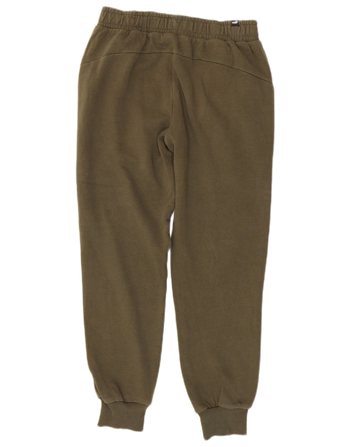 Pantaloni de trening PUMA pentru bărbați Pantaloni de jogging Bumbac mic kaki