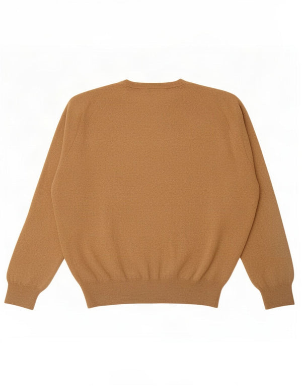 Pulover pentru damă Polo Ralph Lauren, supradimensionat, cu decolteu, maro, UK 18 XL