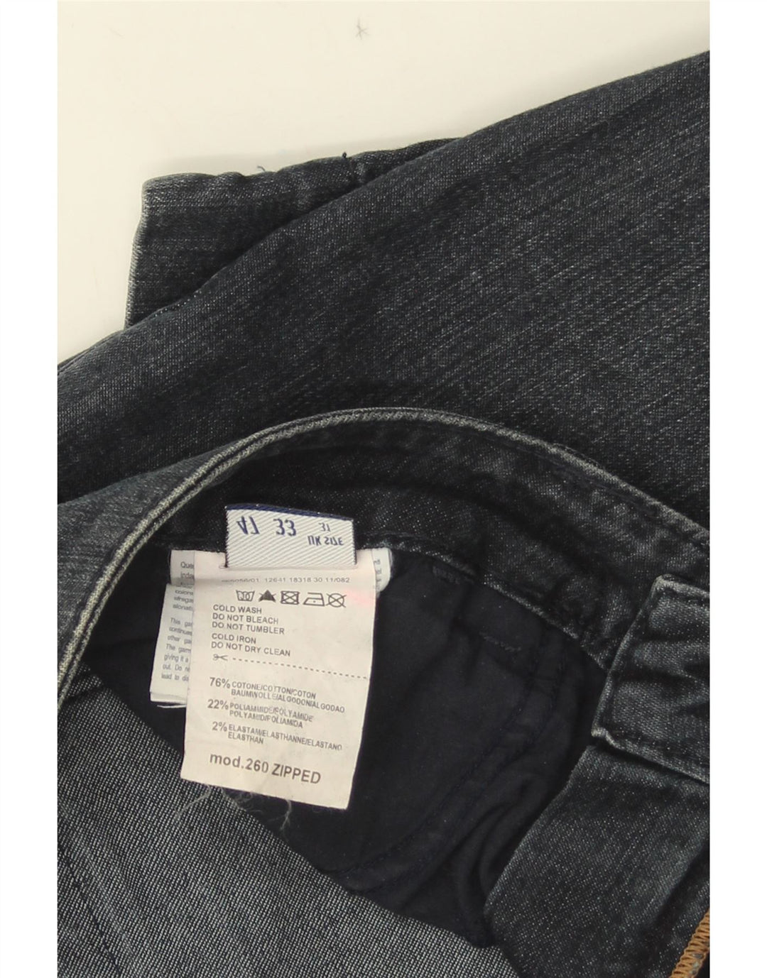 Trussardi blugi subțiri pentru femei W31 L32 bumbac albastru