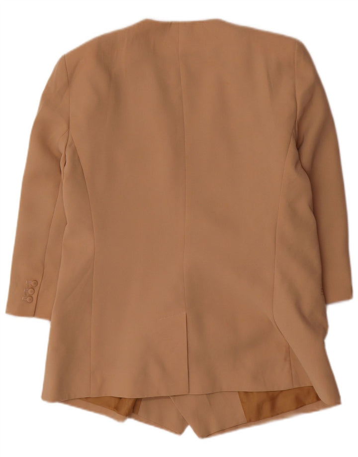 Jachetă blazer pentru femei French Connection cu mâneci 3/4 UK 14 Bej mediu