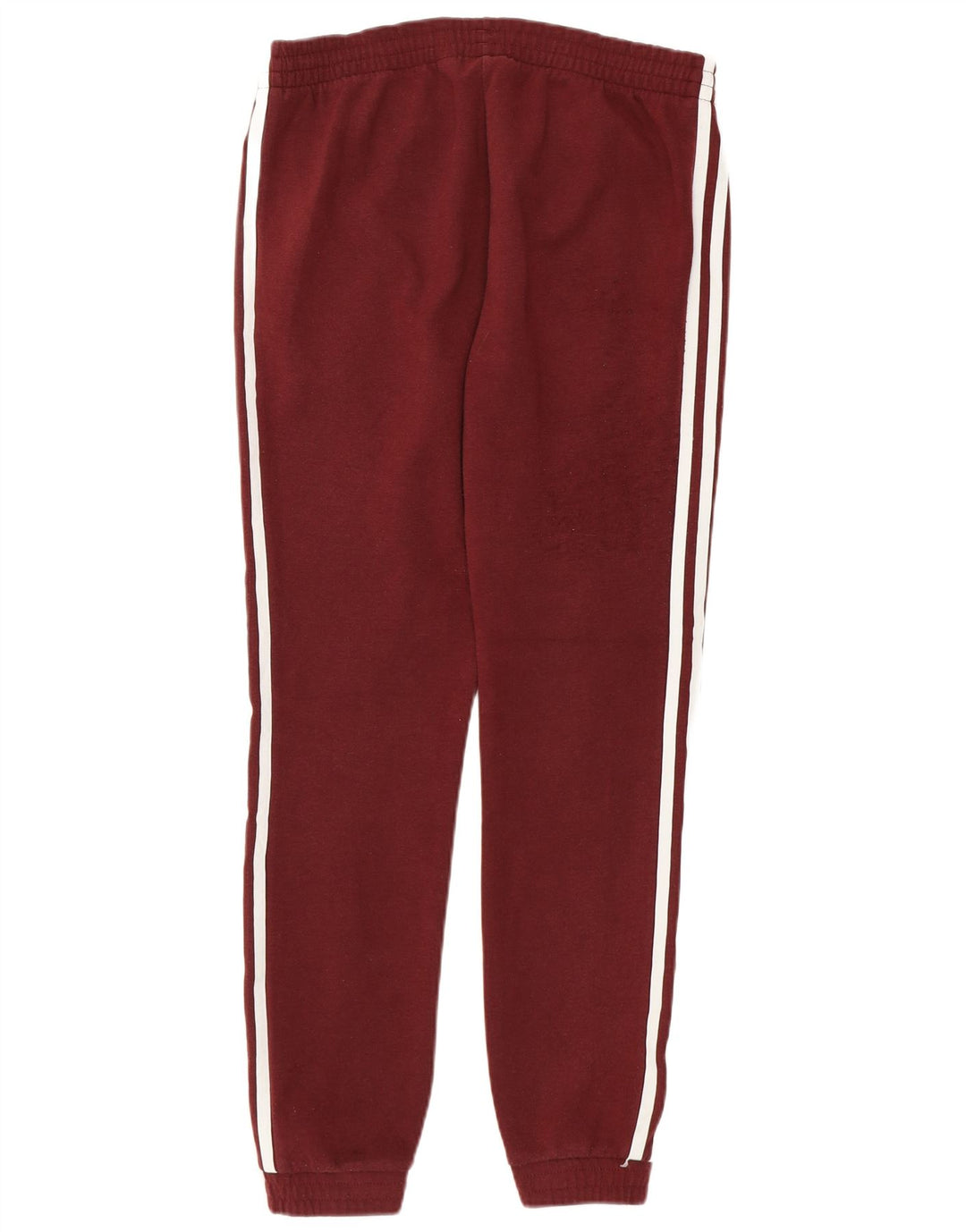 Pantaloni de trening pentru femei Adidas Pantaloni de jogging UK 10 Poliester Visiniu mic