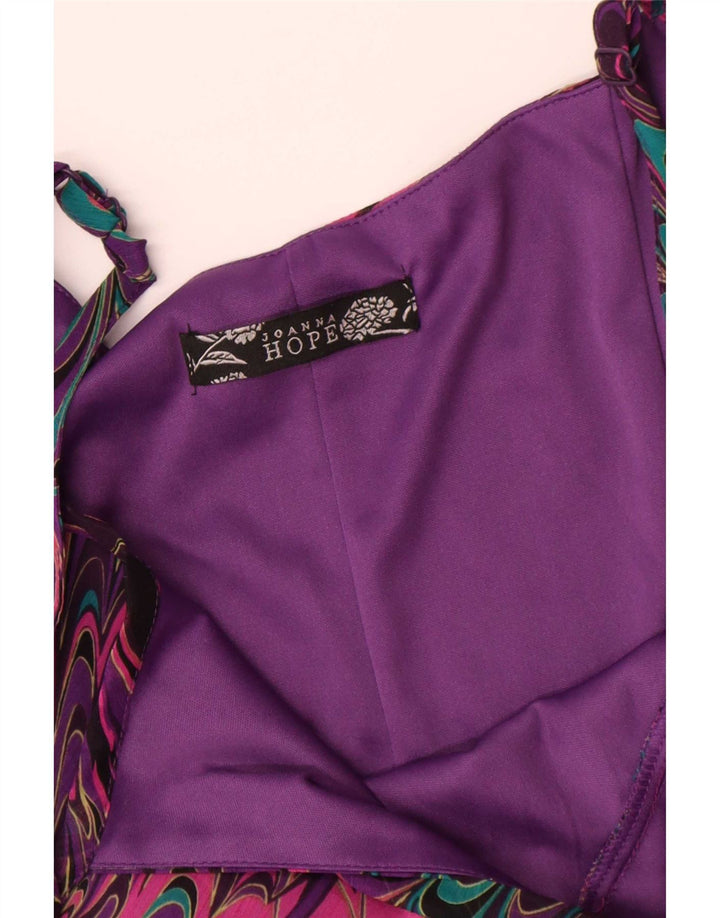 Joanna Hope rochie slip pentru femei cu model abstract UK 16 mare multicoloră