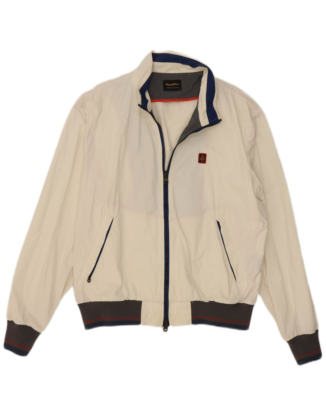 Jachetă Bomber pentru bărbați Refrigiwear Mărimea 56 2XL Poliamidă color bloc alb