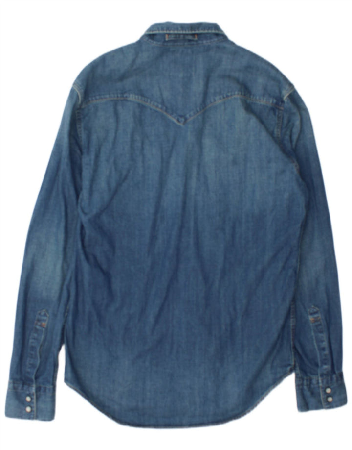 Cămașă de blugi pentru bărbați Levi's, albastru mediu