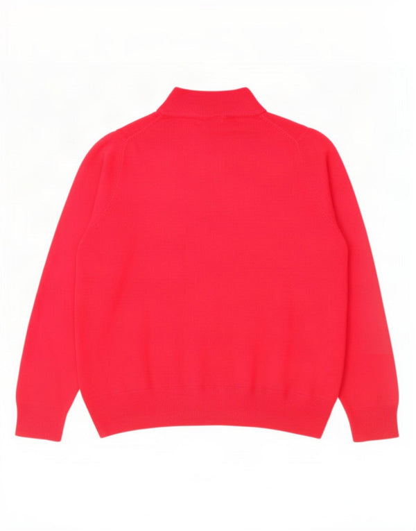 Pulover cu gât țestoasă pentru femei Marks & Spencer UK 20 2XL roz acrilic