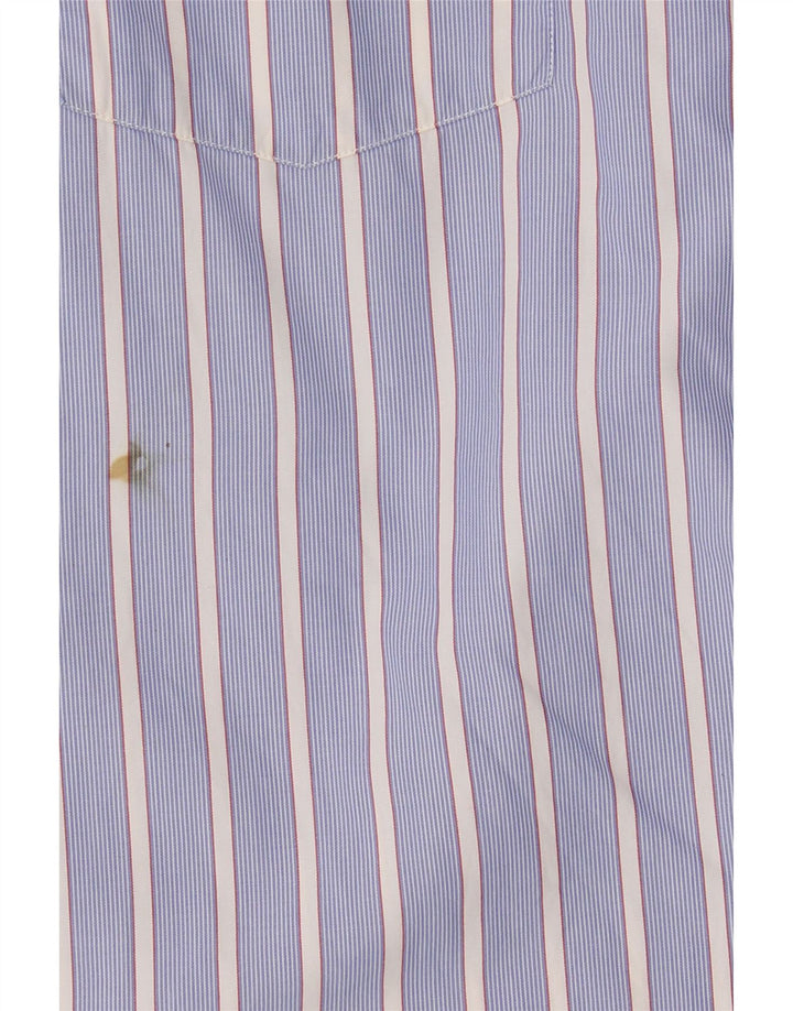 Cămașă Massimo Dutti pentru bărbați EU 42, mare, cu dungi albastre