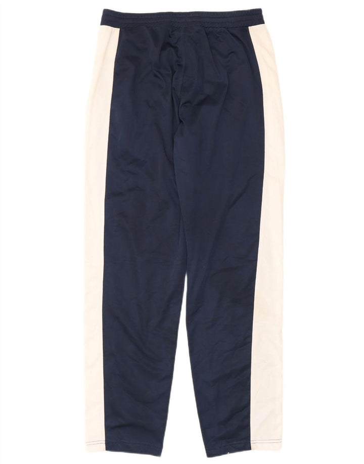 Pantaloni de trening Diadora pentru bărbați, poliester color bloc, albastru marin mediu