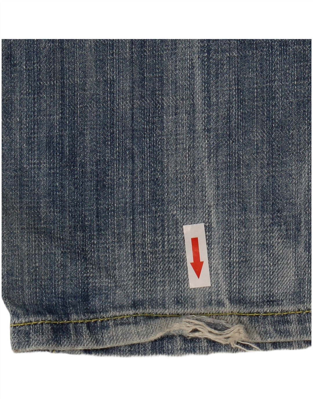 Blugi slim pentru bărbați Armani Distressed W32 L34 Bumbac albastru