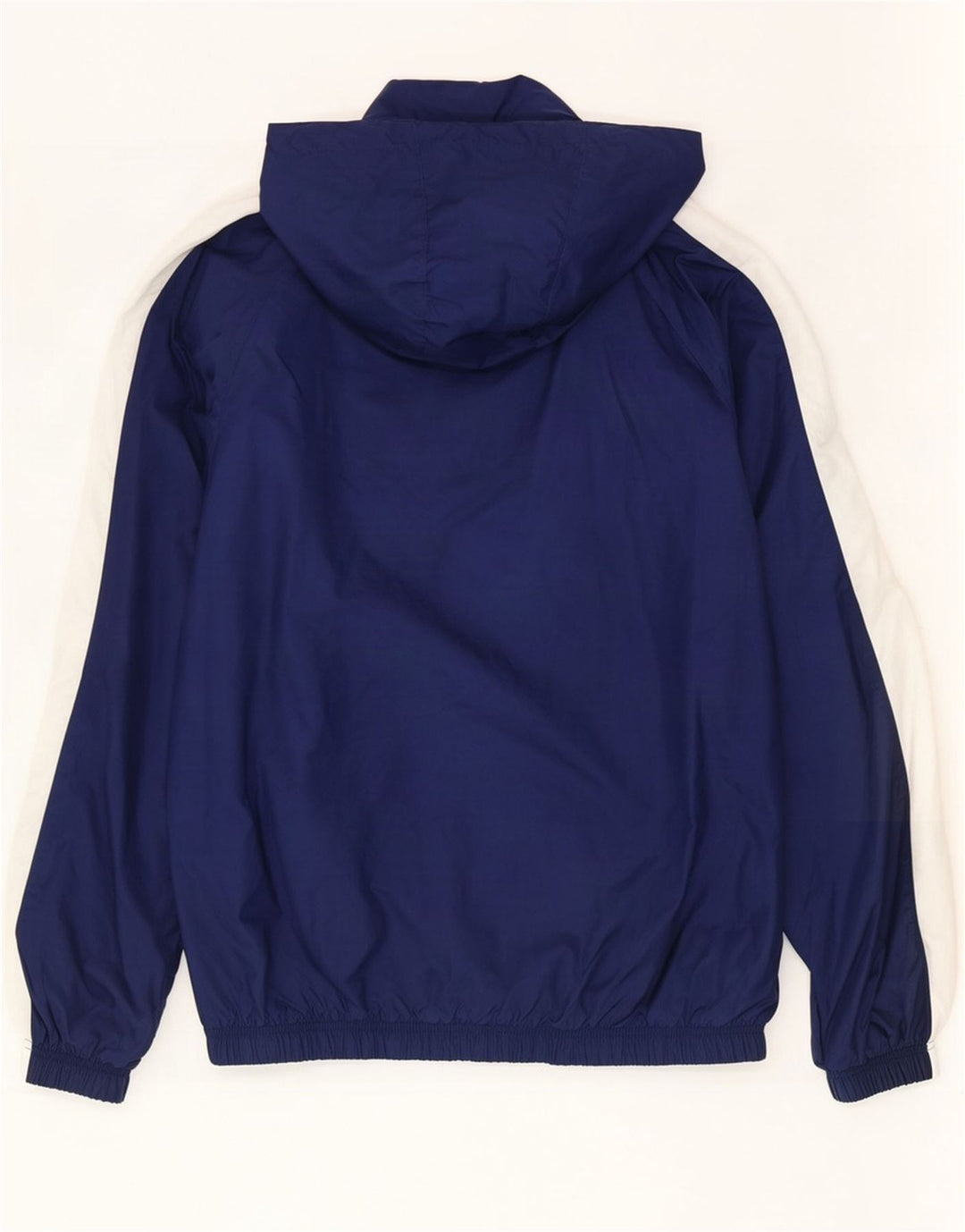 Jachetă de top pentru trening cu glugă Nike pentru bărbați, nailon colorblock, albastru bleumarin