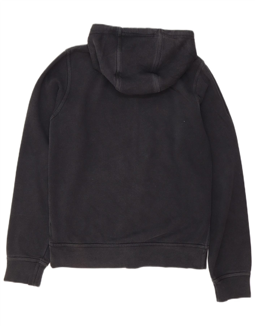 Pulover Nike pentru bărbați, cu fermoar, bumbac, negru