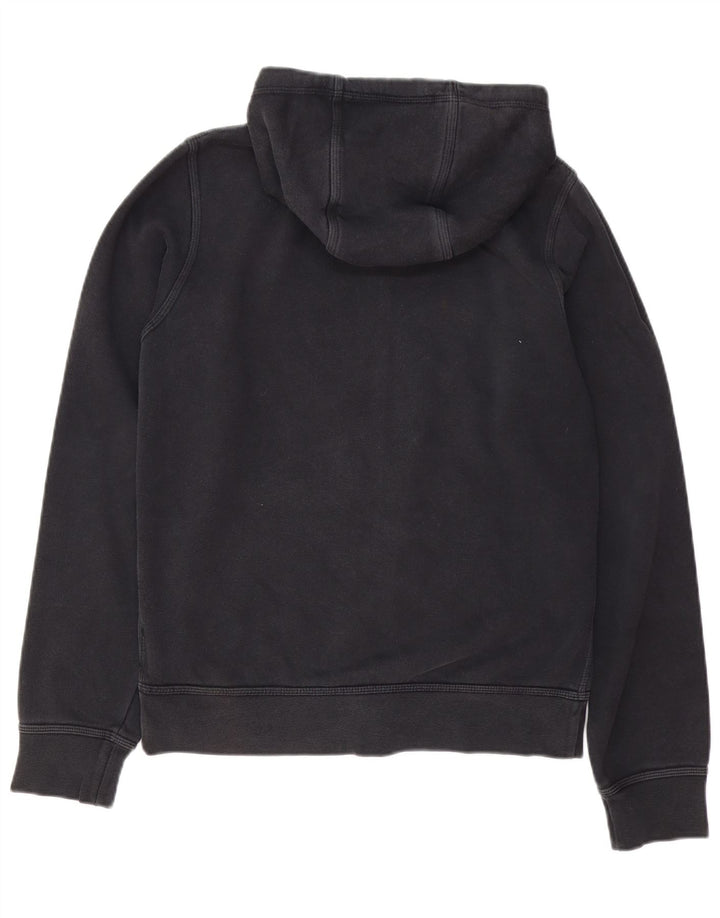 Pulover Nike pentru bărbați, cu fermoar, bumbac, negru