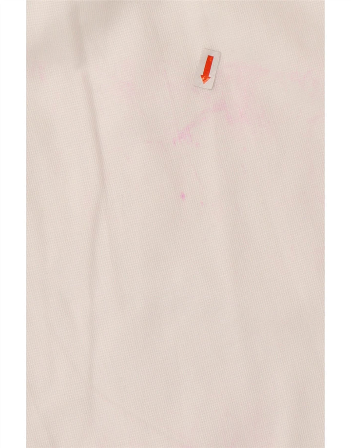 Cămașă formală pentru bărbați ROCCOBAROCCO Mărimea 17 1/2 44 XL Alb