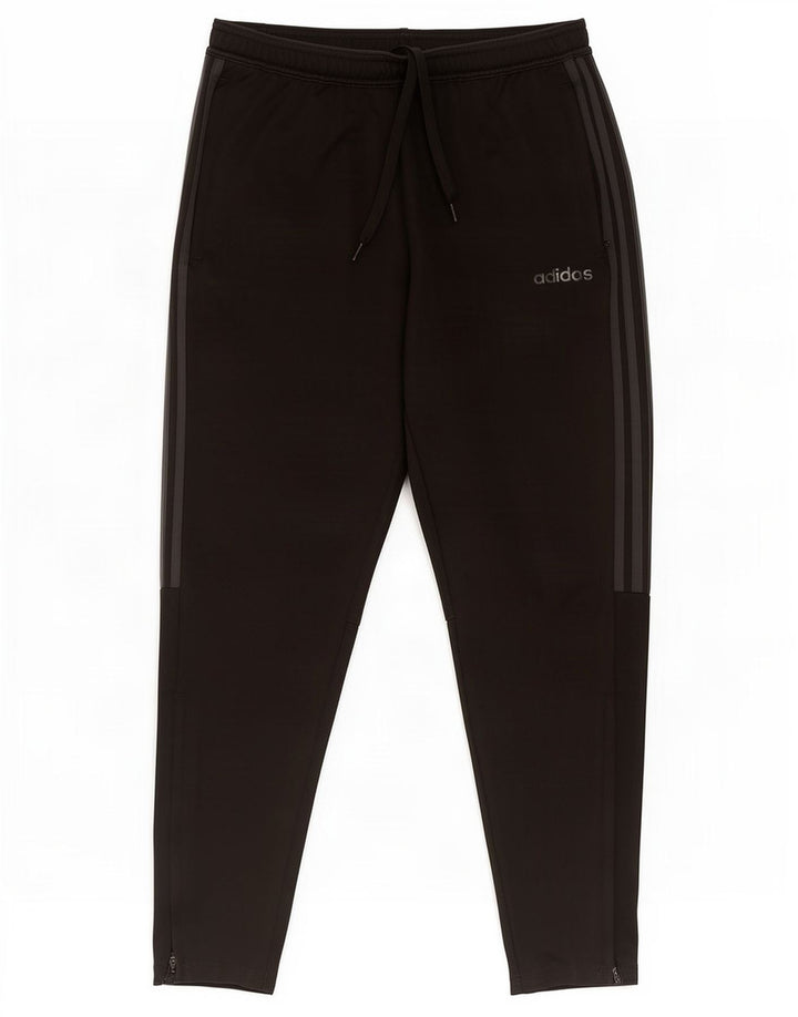 Pantaloni de trening Adidas Aeroready pentru bărbați, poliester mediu negru
