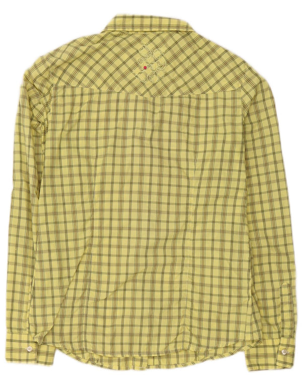Cămașă pentru femei Think Pink UK 14 Medium Yellow Check