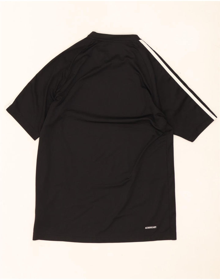 Tricou ADIDAS Aeroready pentru bărbați Top mic poliester negru