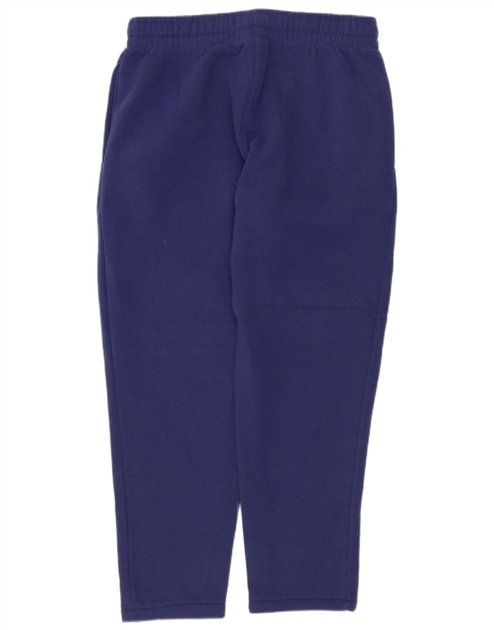 SUPERGA Pantaloni de trening crop pentru femei UK 12 Poliester mediu albastru bleumarin