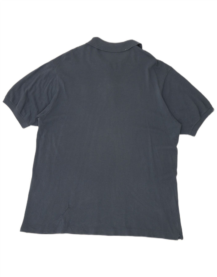 Tricou polo pentru bărbați Lacoste Mărimea 7 2XL Bumbac bleumarin