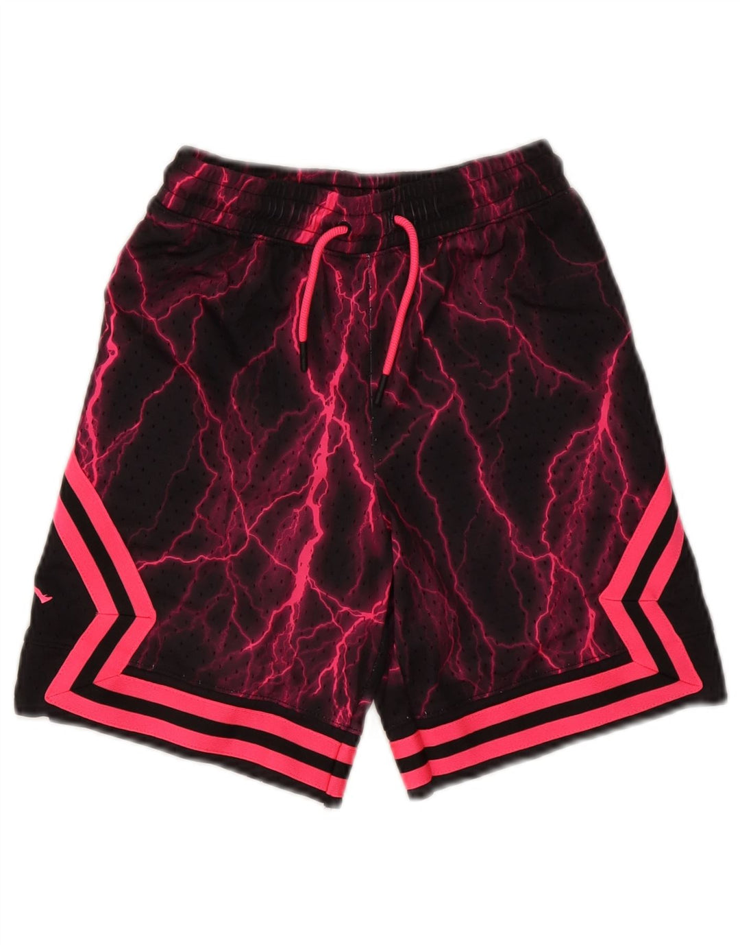 Pantaloni scurți sport Jordan Boys cu model abstract 10-11 ani, mediu negru