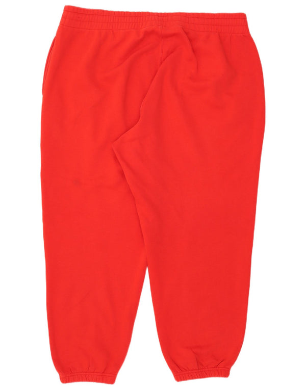Pantaloni de trening Adidas pentru femei Joggeri UK 24/26 2XL Bumbac rosu