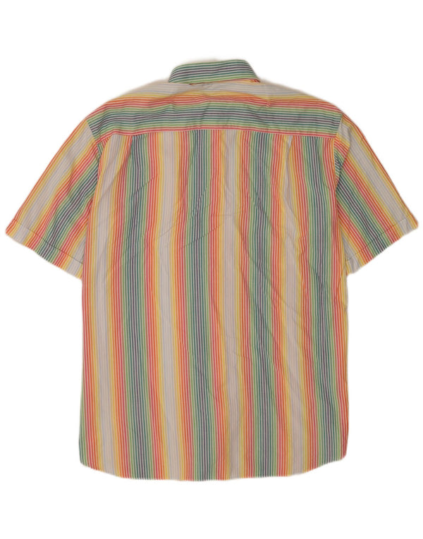 Cămașă cu mânecă scurtă pentru bărbați Paul & Shark Mărimea 44 XL, cu dungi multicolore