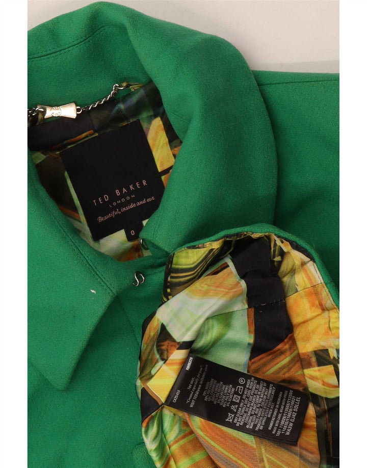 Jachetă Ted Baker pentru femei Mărimea 0 2XS Lână verde