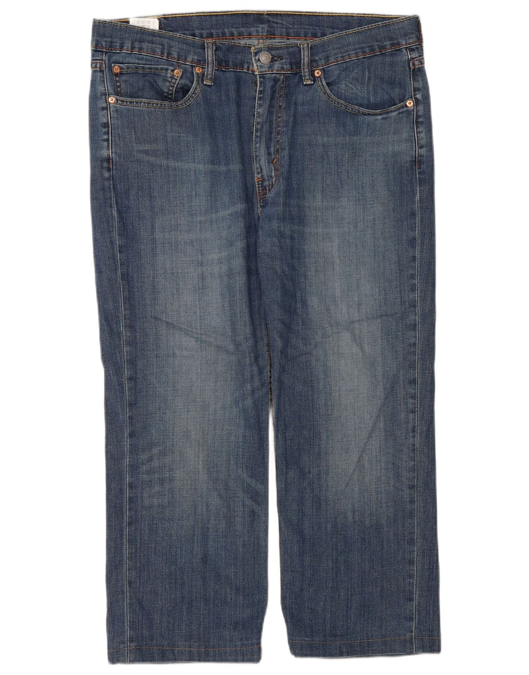 Blugi Capri pentru femei Levi's W36 L23 Bumbac albastru