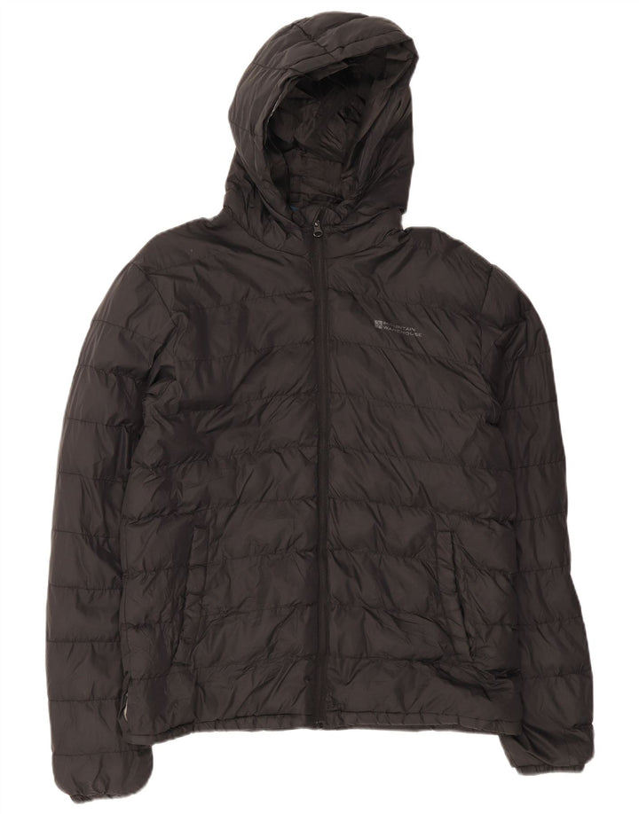 Jachetă căptușită cu glugă pentru bărbați Mountain Warehouse UK 38 Medium Black Nylon
