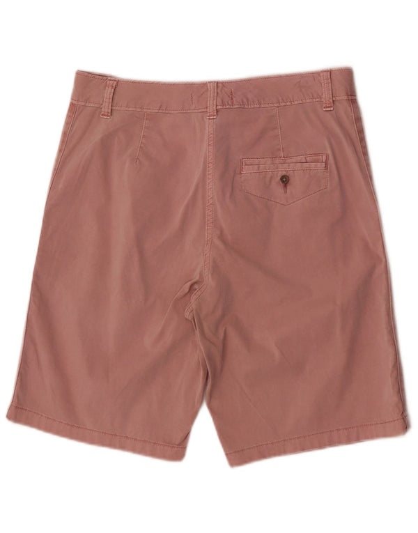 Pantaloni scurti chino pentru femei Marks & Spencer UK 10 Small W28 Pink Bumbac