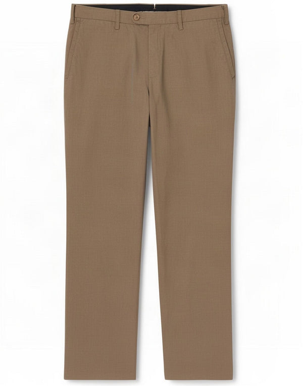 Massimo Dutti Pantaloni chino drepți pentru bărbați EU 42 Large W32 L31 Bej Bumbac