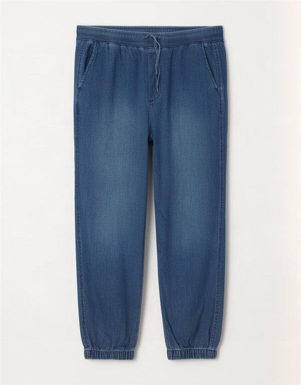 Gap Pantaloni de jogging pentru bărbați chino XL W38 L26 Albastru Bumbac