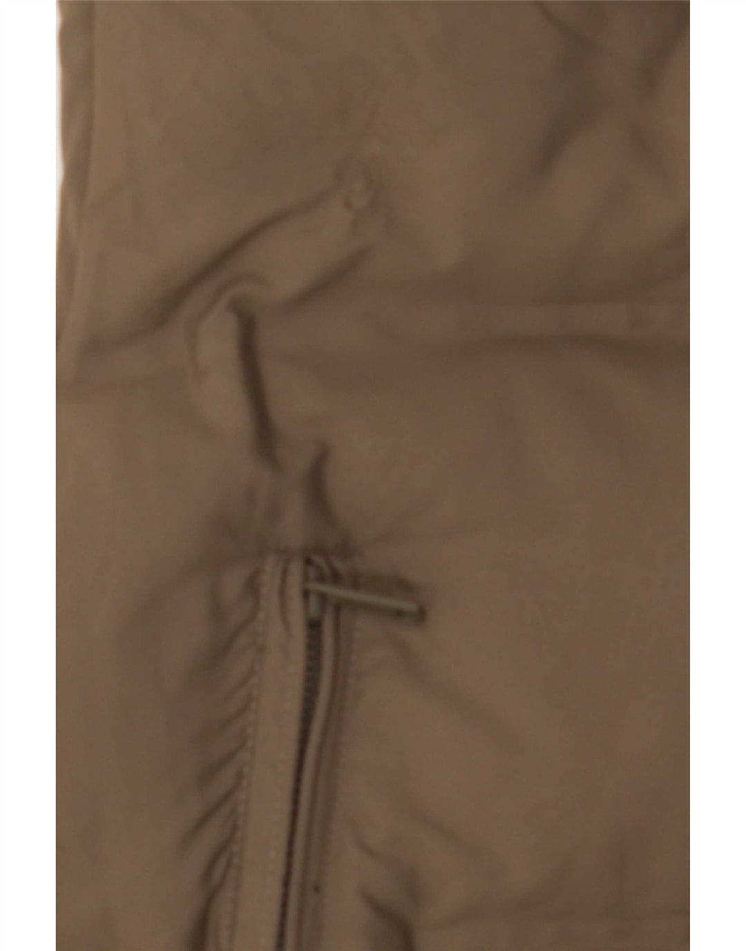 Gilet căptușit pentru femei Zara UK 14 Medium Kaki Poliester