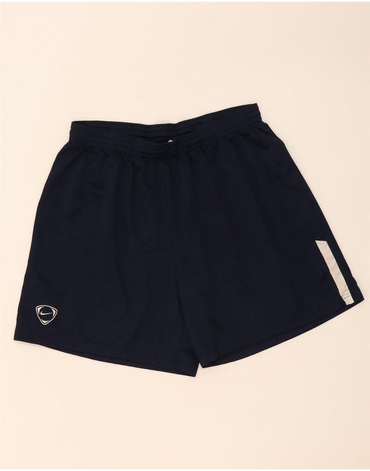 Pantaloni scurți sport Nike pentru bărbați XL, bleumarin, poliester color bloc
