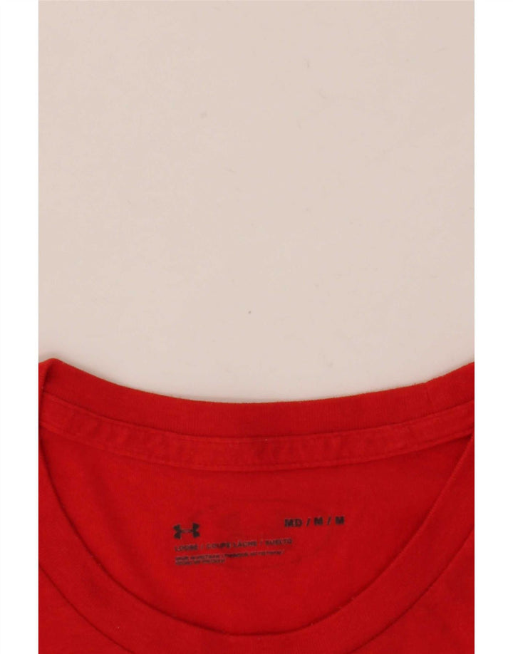 Tricou grafic Under Armour pentru bărbați Top Medium Red