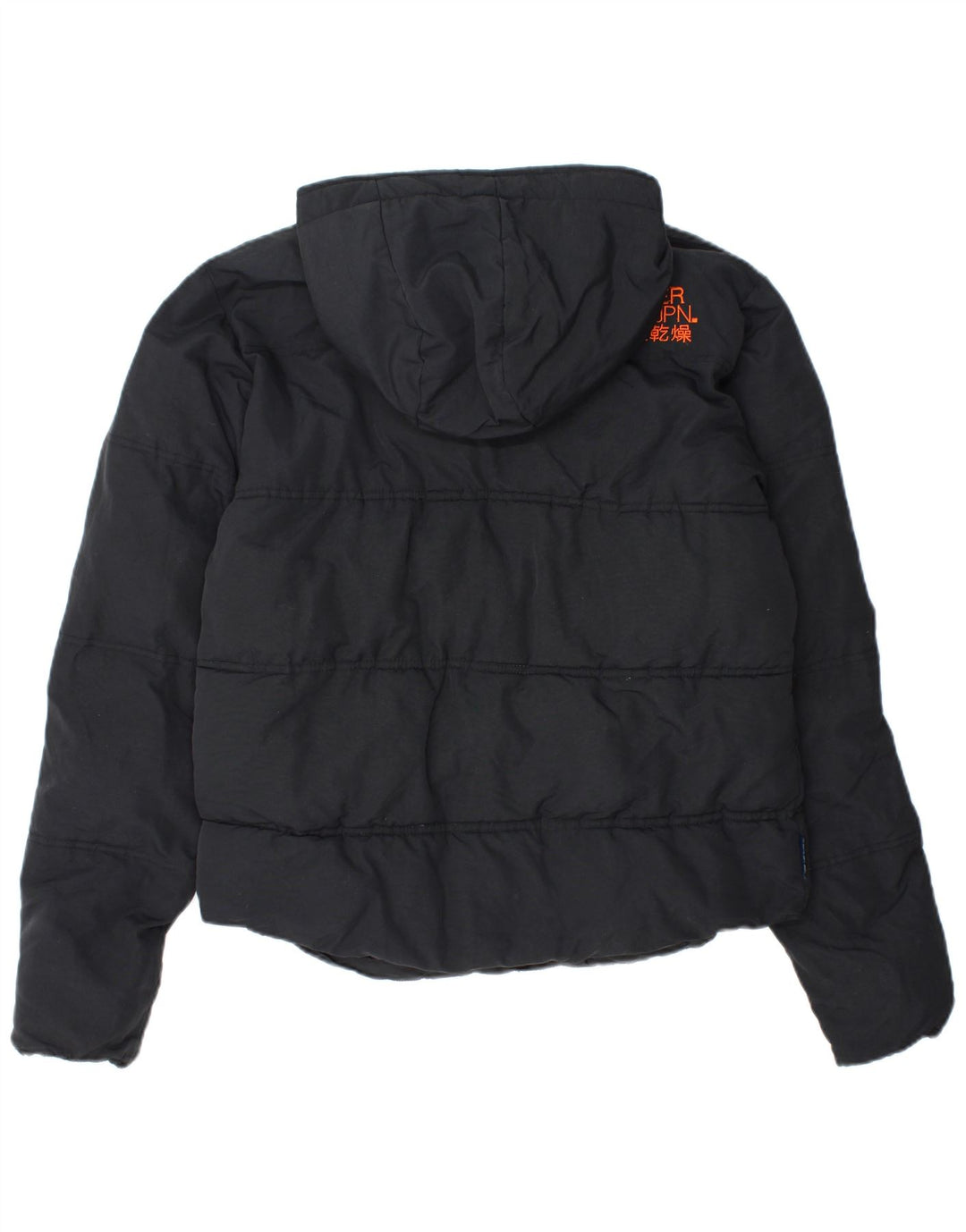 Jachetă căptușită cu glugă Superdry pentru bărbați UK 40 mare nailon bleumarin