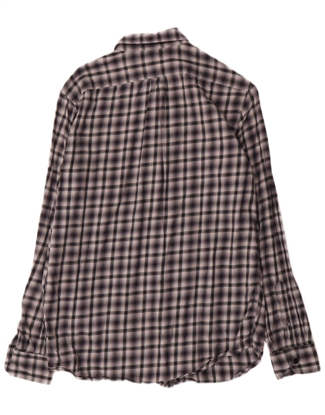 Cămașă pentru bărbați Diesel Medium Black Check Bumbac