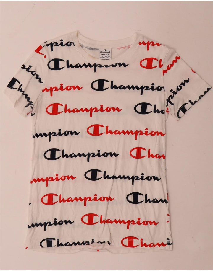 Tricou grafic Champion pentru femei Top UK 12 Medium White