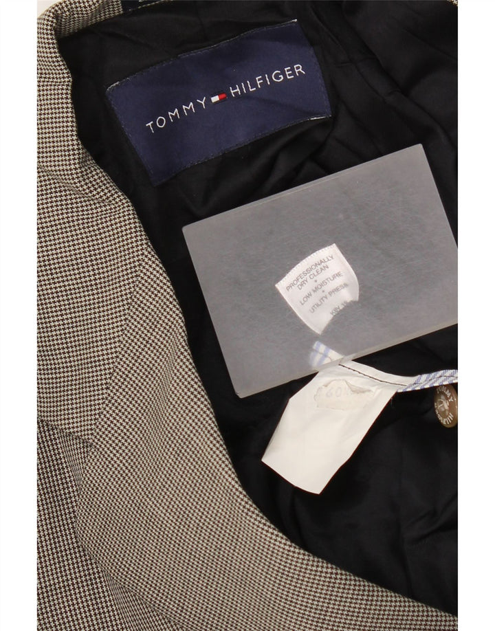 Sacou blazer pentru bărbați Tommy Hilfiger, cu 3 nasturi, UK 40, mare, gri