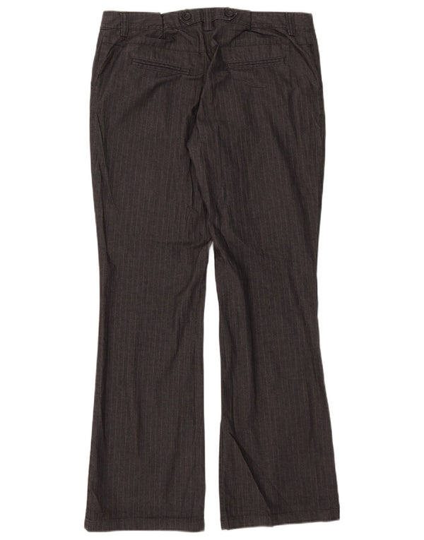 Pantaloni chino autograf pentru femei Marks & Spencer W31 L30, gri cu dungi