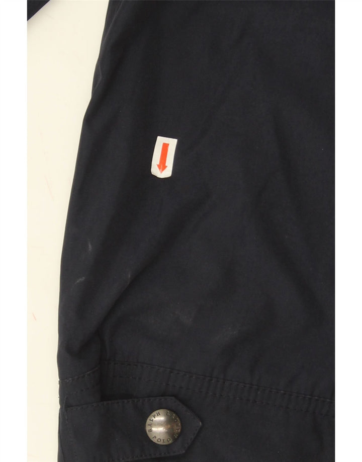 Jachetă bomber Polo Ralph Lauren pentru băieți 10-11 ani Poliester mediu bleumarin