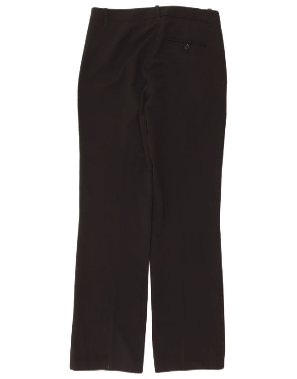 Pantaloni casual drepti pentru femei Benetton IT 38 XS W28 L30 Poliester negru