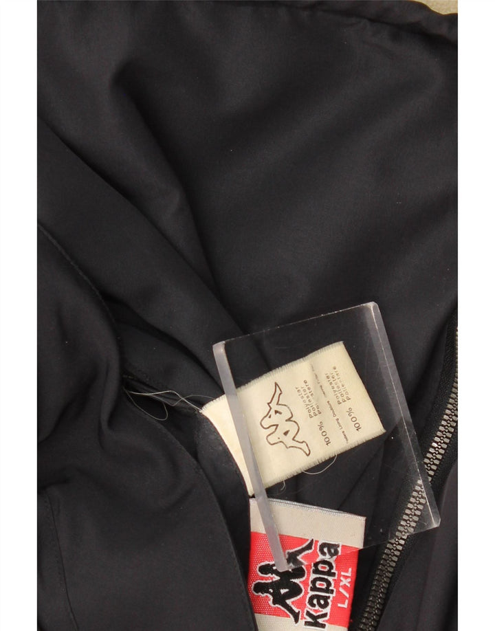 Jachetă reversibilă pentru bărbați KAPPA UK 40 mare, poliester bleumarin