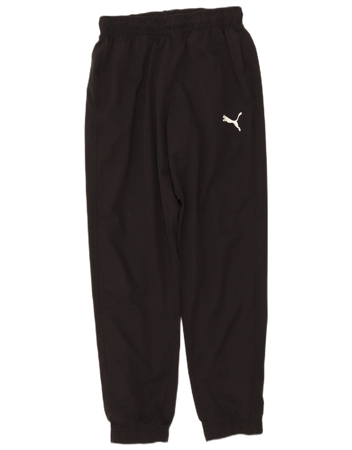 Pantaloni de trening Puma pentru bărbați Joggeri poliester mediu negru