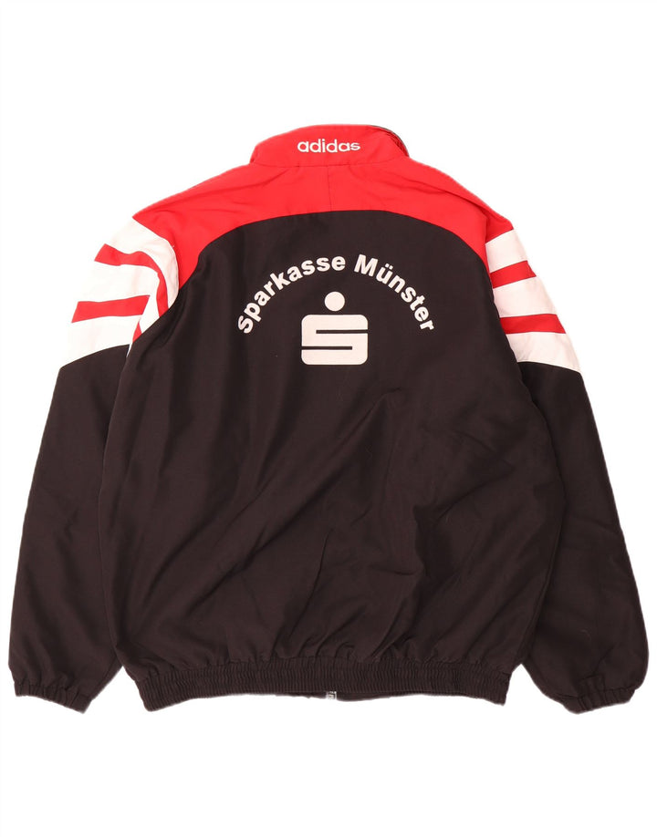 Jachetă de top pentru trening Adidas Loose Fit pentru bărbați, negru mediu, anii 90