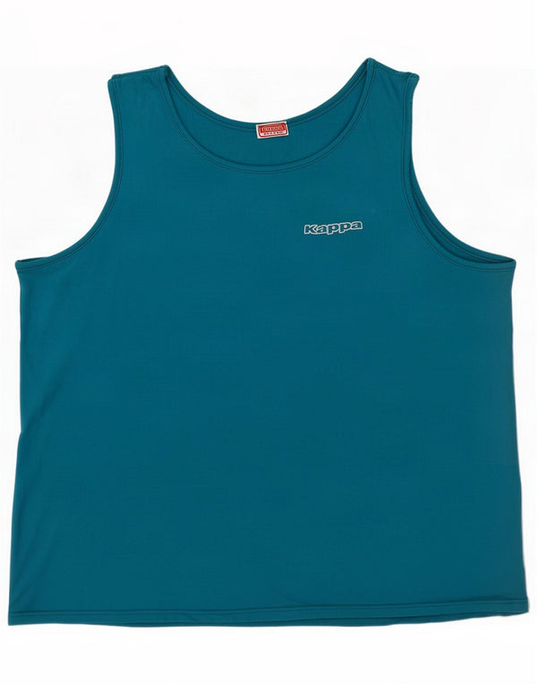 Kappa Womens Vest Top UK 18 XL Blue