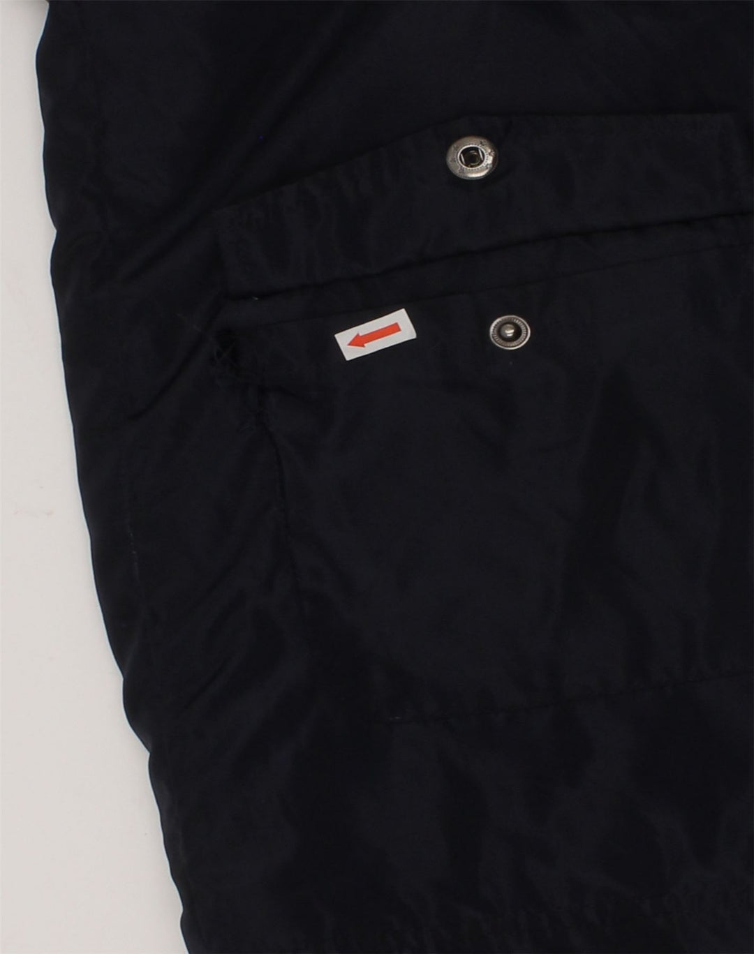 REFRIGUE Boys Hooded Windbreaker Jacket 11-12 Years Navy Blue Polyester | Vintage Refrigue | Thrift | Second-Hand Refrigue | Used Clothing | Messina Hembry 