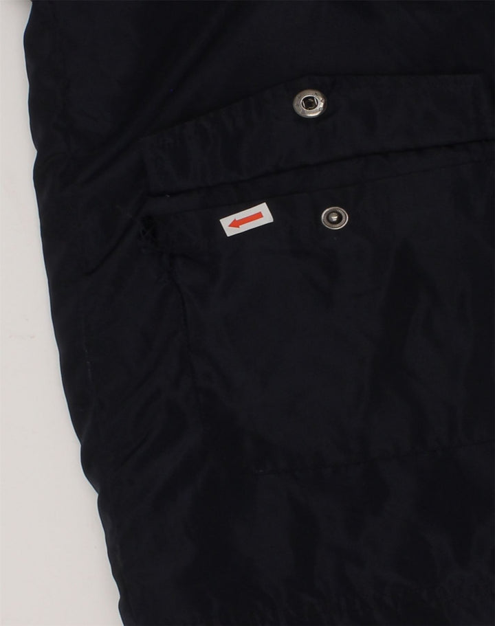 REFRIGUE Boys Hooded Windbreaker Jacket 11-12 Years Navy Blue Polyester | Vintage Refrigue | Thrift | Second-Hand Refrigue | Used Clothing | Messina Hembry 