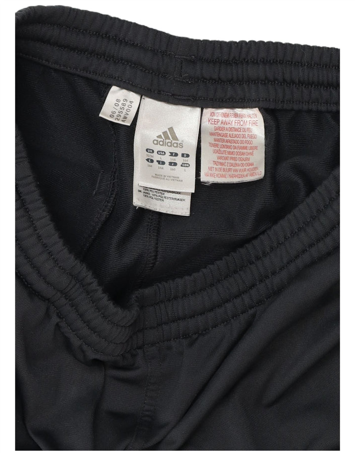 Pantaloni de trening Adidas pentru baieti 13-14 ani poliester gri
