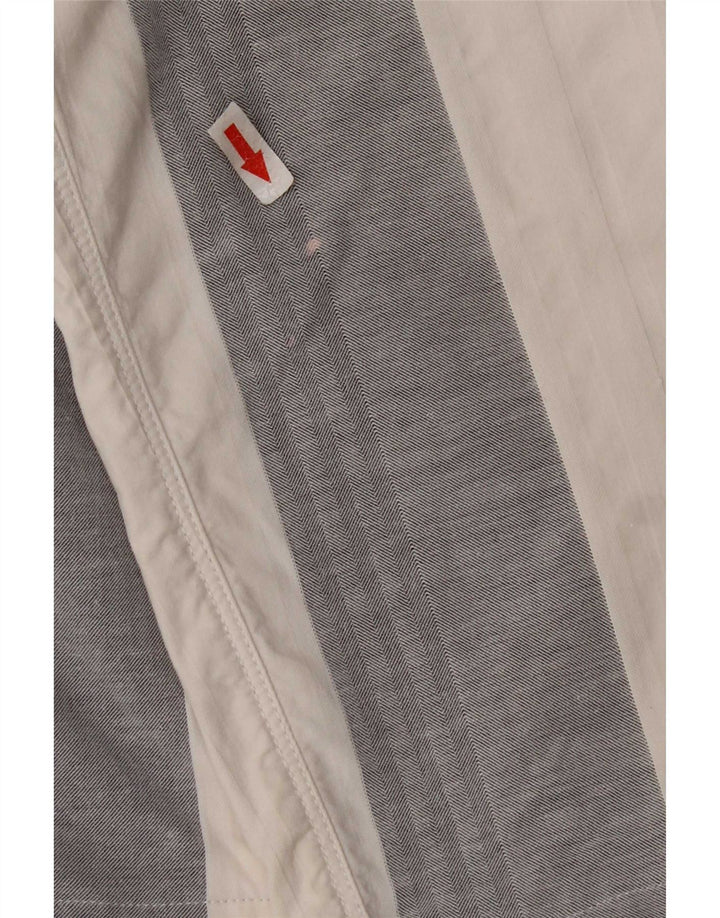 Pantaloni scurți casual pentru bărbați SIVIGLIA W33 Bumbac cu dungi albe medii
